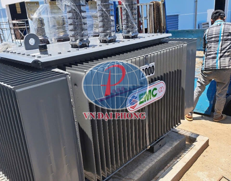 Máy biến áp dầu 3Pha EMC 2000KVA 22/0.4KV TCKT: 3370/EVN HCMC-KT