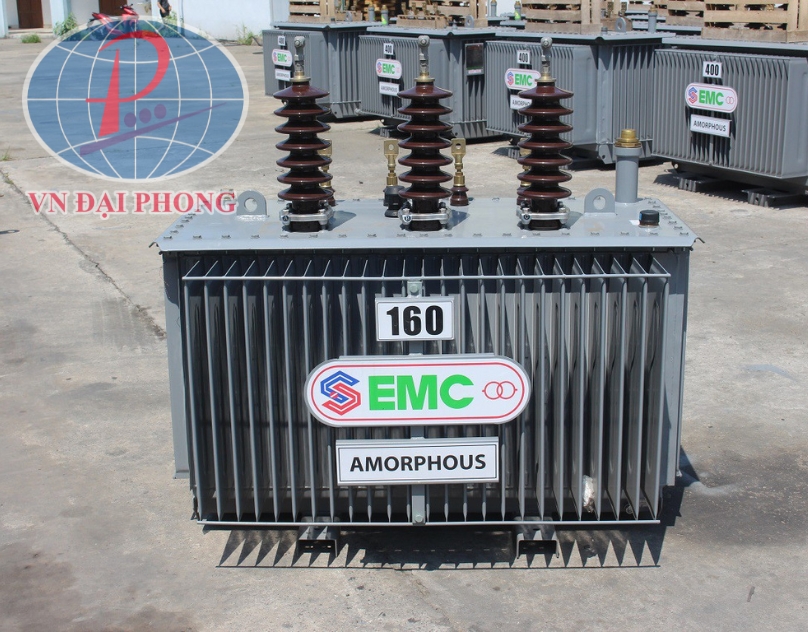 Máy biến áp dầu 3Pha EMC 160KVA 22/0.4KV Amorphouse -TCKT: 107/QD-HĐTV