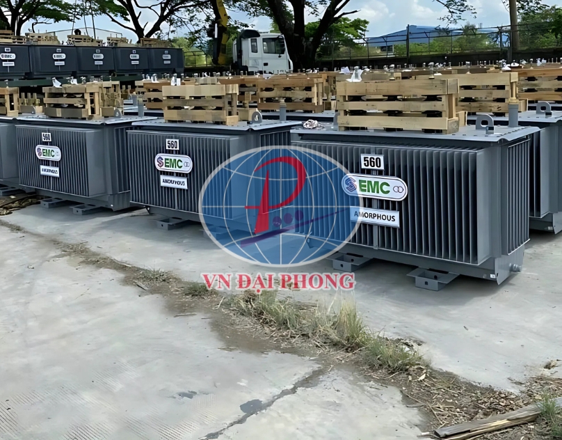 Máy biến áp dầu 3Pha EMC 180KVA 22/0.4KV Amorphouse -TCKT: 107/QD-HĐTV