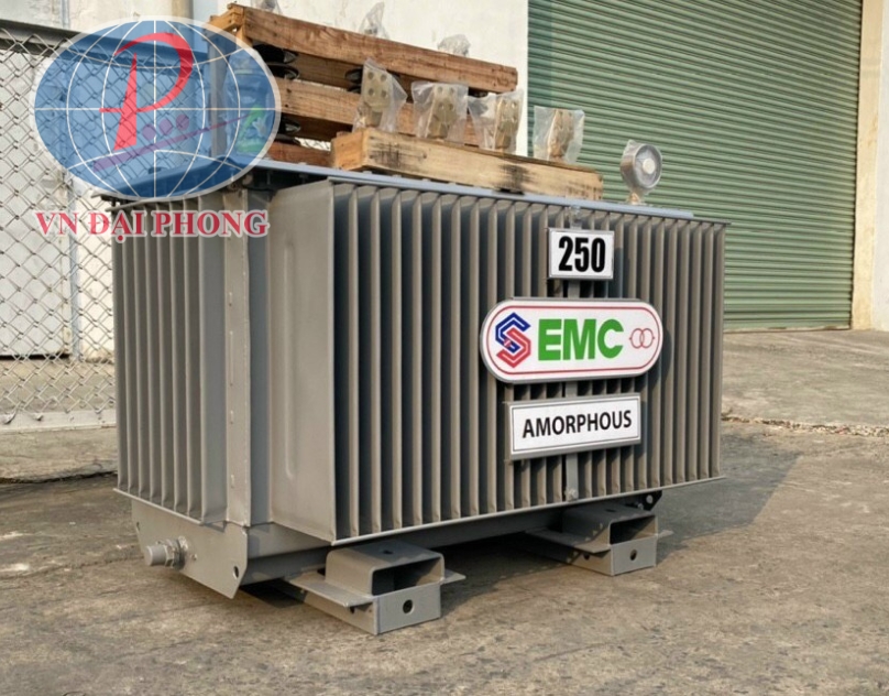 Máy biến áp dầu 3Pha EMC 250KVA 22/0.4KV Amorphouse -TCKT: 107/QD-HĐTV