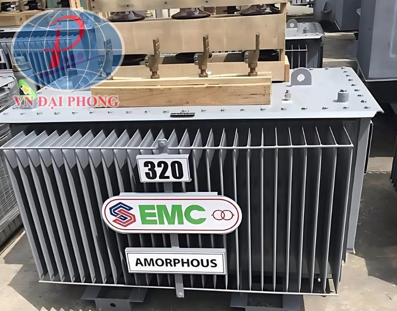 Máy biến áp dầu 3Pha EMC 320KVA 22/0.4KV Amorphouse -TCKT: 107/QD-HĐTV