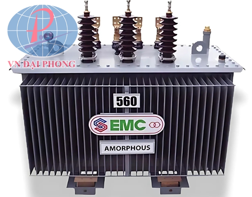 Máy biến áp dầu 3Pha EMC 560KVA 22/0.4KV Amorphouse -TCKT: 107/QD-HĐTV