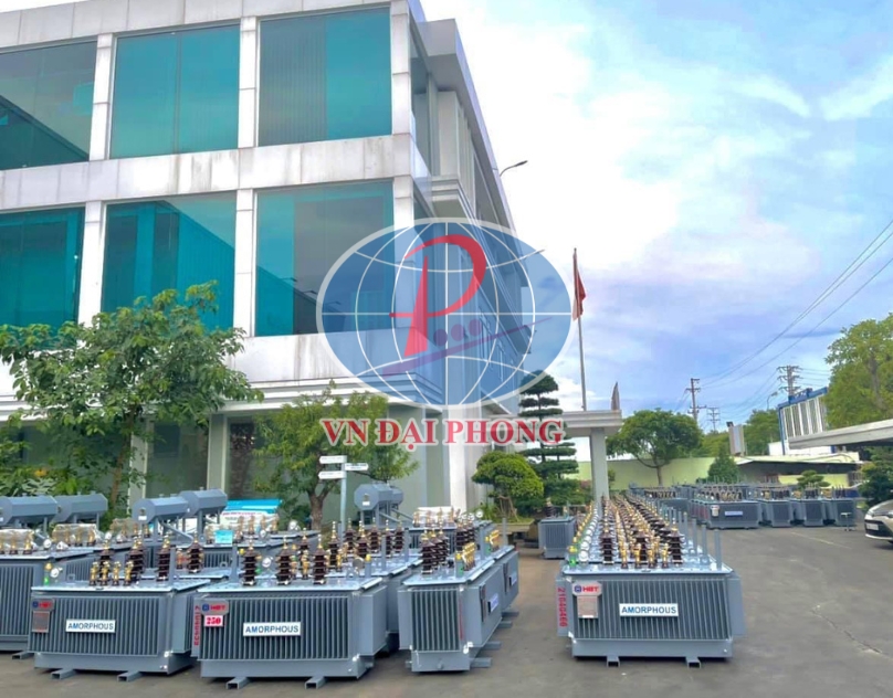 Máy biến áp dầu 3Pha HBT 100KVA 22/0.4KV Amorphouse -TCKT: 107/QD-HĐTV