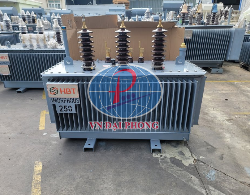 Máy biến áp dầu 3Pha HBT 250KVA 22/0.4KV Amorphouse -TCKT: 107/QD-HĐTV