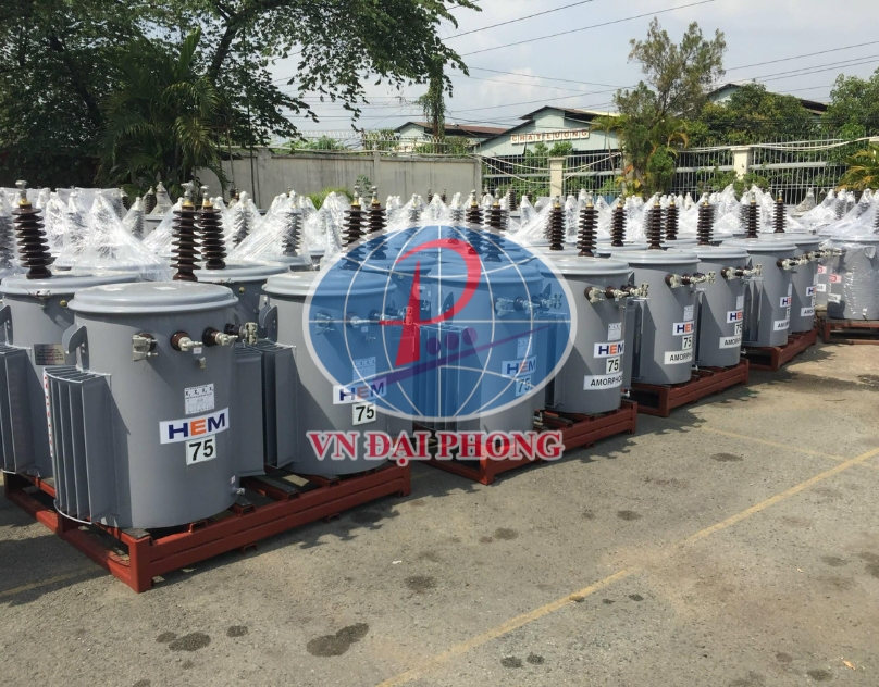 Máy biến áp dầu 1Pha HEM 100KVA 12.7/0.23KV -TCKT: 20/QĐ - HĐTV/TCKT: 96/QĐ - HĐTV
