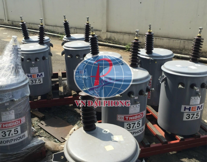 Máy biến áp dầu 1Pha HEM 15KVA 12.7/0.23KV-TCKT: 3370/QĐ EVN HCMC- KT