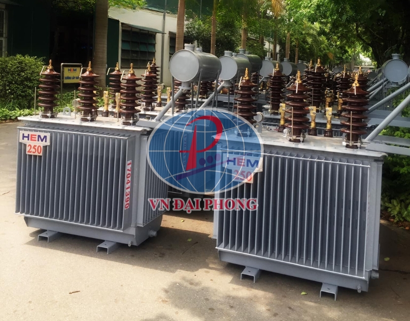 Máy biến áp dầu 3Pha HEM 250KVA 22/0.4KV -TCKT: 3370/QĐ EVN HCMC- KT