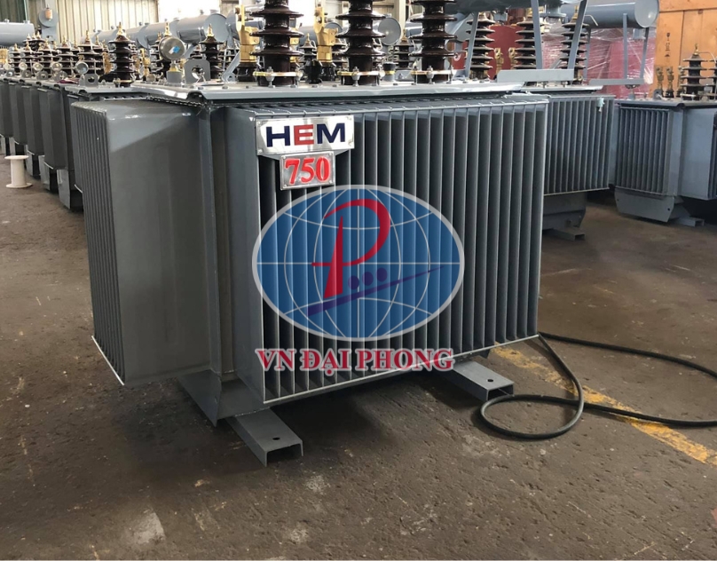 Máy biến áp dầu 3Pha HEM 750KVA 22/0.4KV -TCKT: 3370/QĐ EVN HCMC- KT