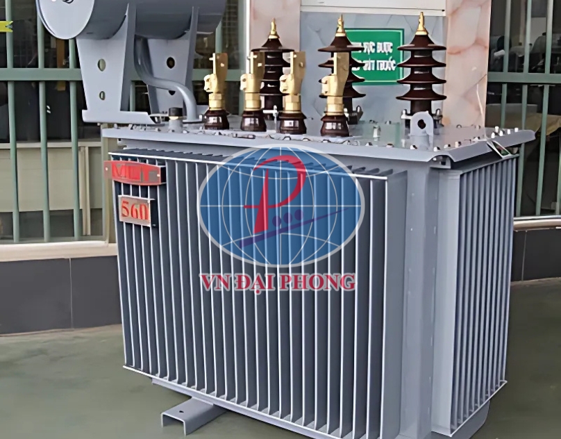 Máy biến áp dầu 3Pha MBT 1250KVA 22/0.4KV Amorphous - TCKT: 107/QĐ - HĐTV. Kiểu kín, sứ gốm + Thay sứ Plug in