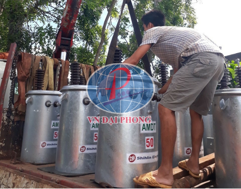Báo giá Máy biến áp dầu 1 pha SHIHLIN 25KVA 22/0.23KV Amorphous 