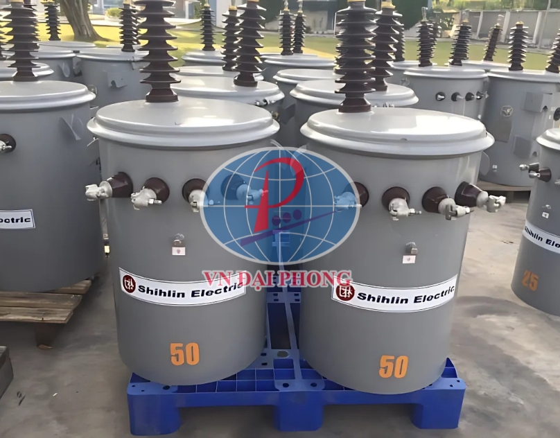 Báo giá Máy biến áp dầu 1 pha SHIHLIN 25KVA 22/0.23KV Amorphous