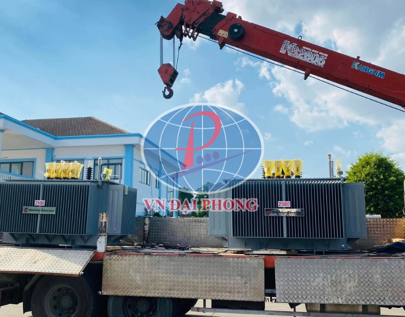 Máy biến áp dầu Shihlin 3 Pha 2500KVA 22/04KV Amorphouse -TCKT: 107/QĐ HĐTV
