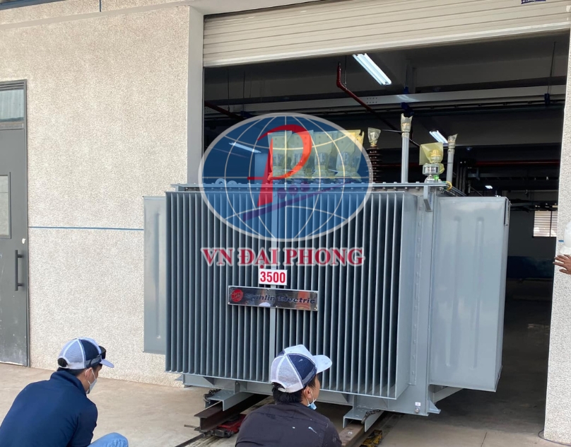 Máy biến áp dầu Shihlin 3 Pha 3500KVA 22/04KV Amorphouse -TCKT: 107/QĐ HĐTV