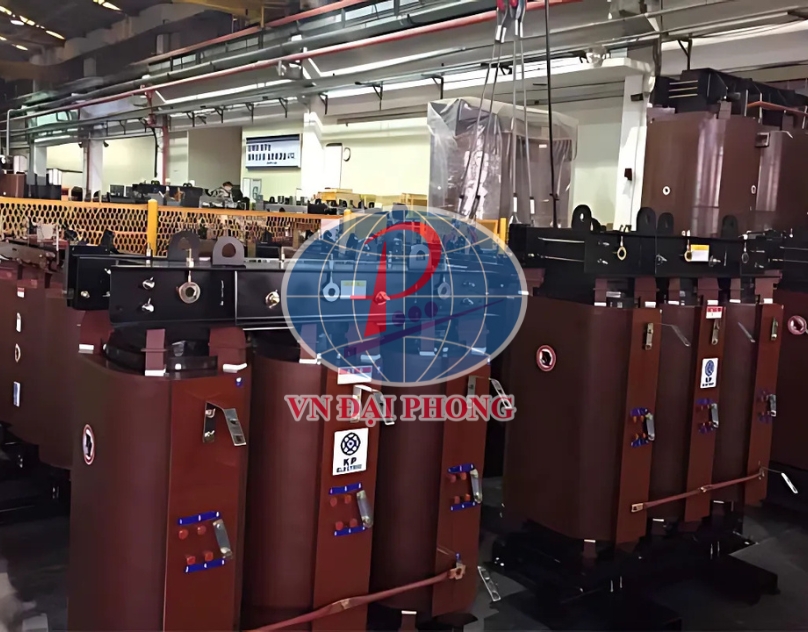 Máy biến áp khô KP 160kVA 22/0,4kV (Cu/Cu) (bao gồm quạt + role điều khiển)