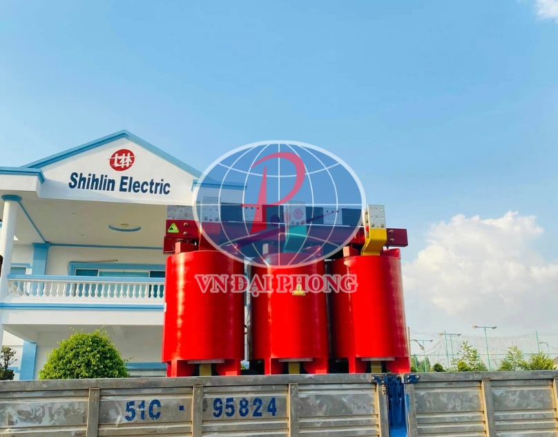 Máy biến áp khô SHIHLIN 630kVA 22/04kV Al/Al