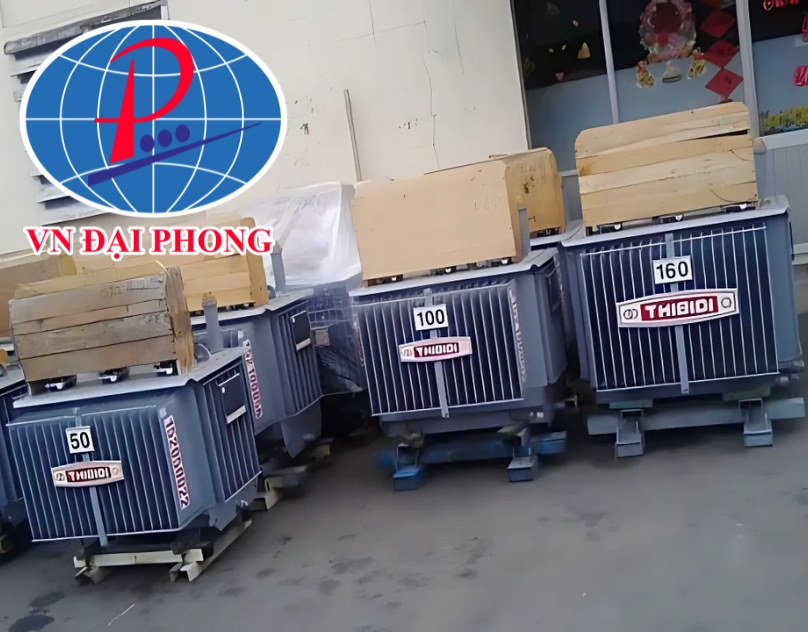 Máy biến áp dầu 3Pha THIBIDI 100KVA 22/0.4KV -TCKT: 3370/QĐ EVN HCMC- KT