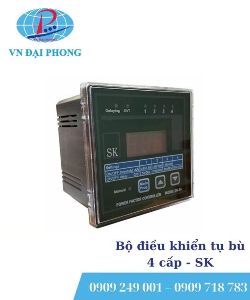 Bộ điều khiển tụ bù SK 4 cấp
