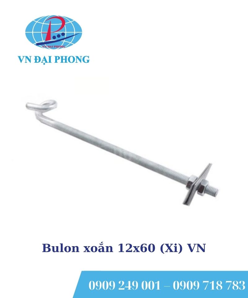 Bulon xoắn 12x60 (Xi) VN