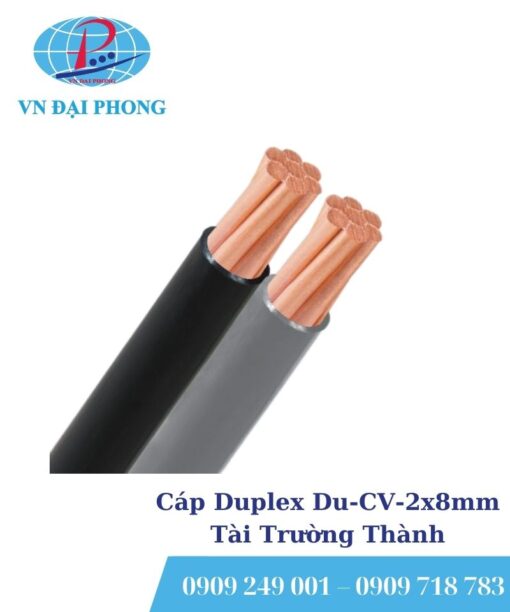 Cáp điện Tài Trường Thành Duplex Du-CV-2x8mm