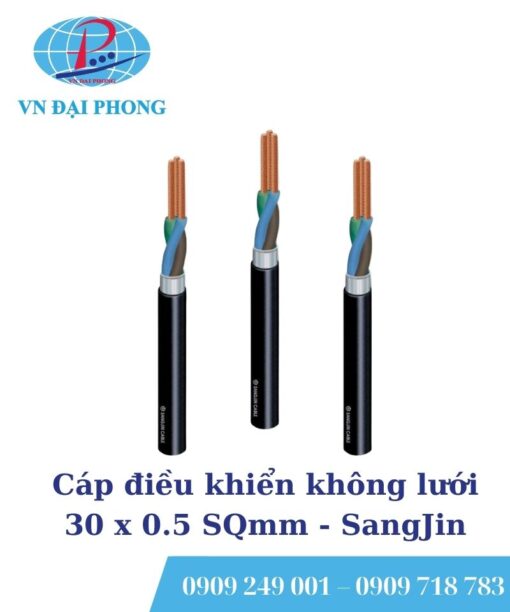 Cáp điều khiển không lưới SangJin 30 x 0.5 SQmm