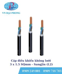 Cáp điều khiển không lưới 3 x 1.5 SQmm - SangJin (L2)