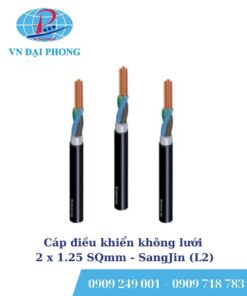Cáp điều khiển không lưới 2 x 1.25 SQmm - SangJin (L2)