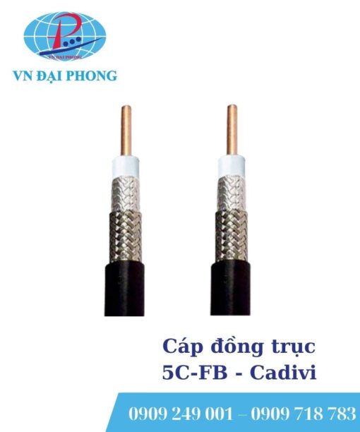 Cáp đồng trục Cadivi 5C-FB