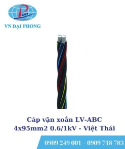 Cáp vặn xoắn Việt Thái LV-ABC 4x95mm2 0.6/1kV