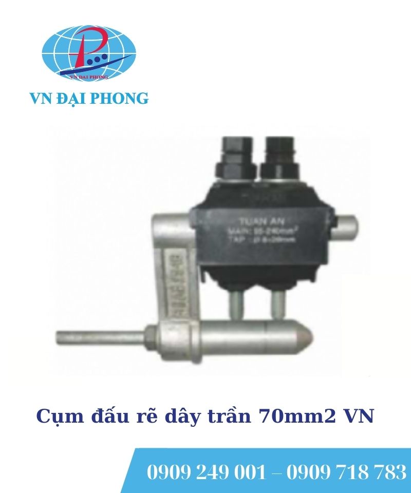 Cụm đấu rẽ dây trần 70mm2 VN