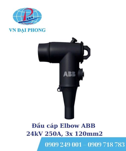 Đầu cáp Elbow ABB 24kV 250A, 3x 120mm2