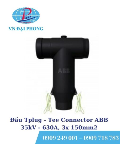Đầu Tplug - Tee Connector ABB 35kV - 630A, 3x 150mm2