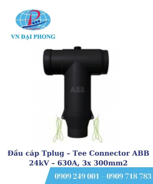 Đầu cáp Tplug – Tee Connector ABB 24kV – 630A, 3x 300mm2