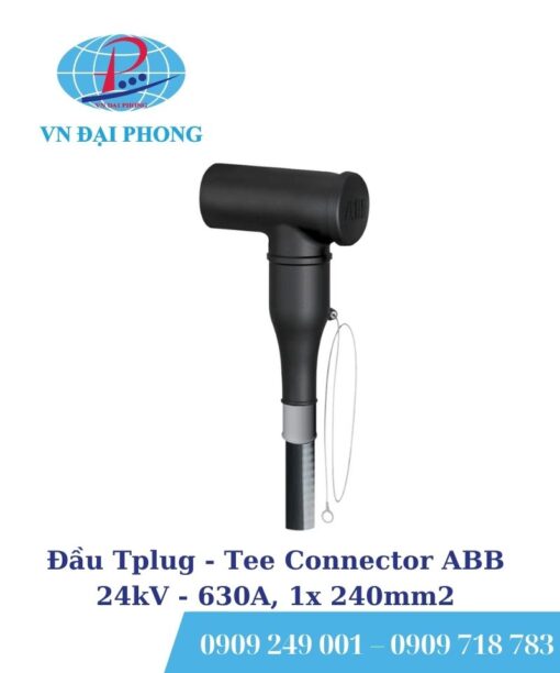 Đầu Tplug - Tee Connector ABB 24kV - 630A, 1x 240mm2