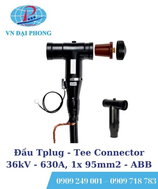 Đầu Tplug - Tee Connector ABB 36kV - 630A, 1x 95mm2