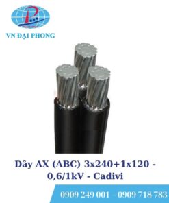 Dây cáp nhôm Cadivi AX (ABC) 3x240+1x120 - 0,6/1kV