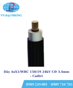 Dây cáp điện Cadivi AsX1/WBC 150/19 24kV CĐ 3.4mm