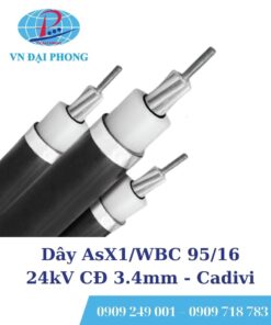 Dây cáp điện Cadivi AsX1/WBC 95/16 24kV CĐ 3.4mm2