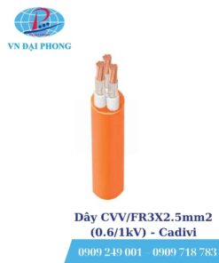 Dây cáp điện Cadivi CVV/FR3X2.5mm2 (0.6/1kV)