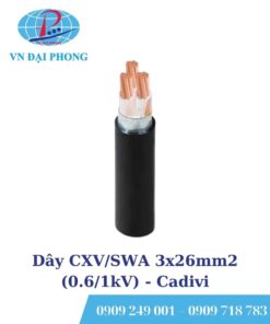 Dây cáp điện Cadivi CXV/SWA 3x26mm2 (0.6/1kV)
