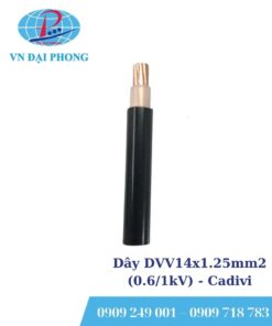 Dây điện dân dụng Cadivi DVV14x1.25mm2 (0.6/1kV)