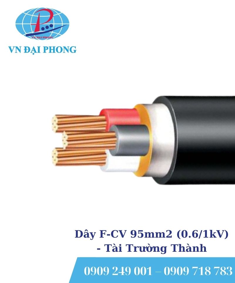 Dây cáp điện Tài Trường Thành F-CV 95mm2 (0.6/1kV)