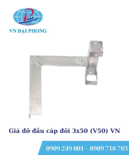Giá đỡ đầu cáp đôi 3x50 (V50) VN