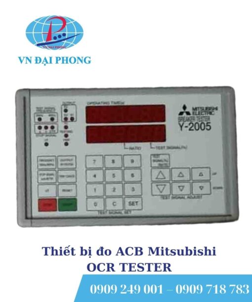 Thiết bị đo ACB Mitsubishi: OCR TESTER