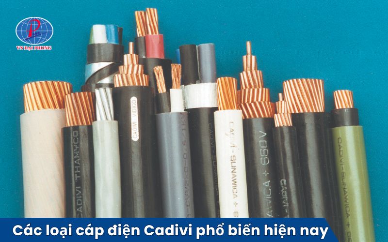 Các loại cáp điện Cadivi phổ biến hiện nay