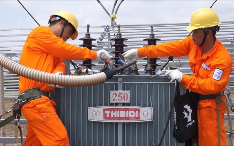 Kiểm tra, thử nghiệm và nghiệm thu trước khi máy biến áp vận hành