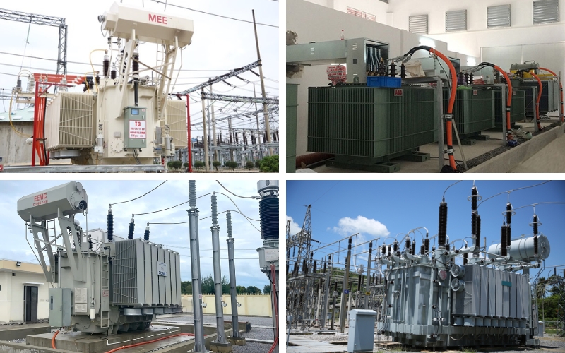 Các ứng dụng thực tế của máy biến áp công suất lớn