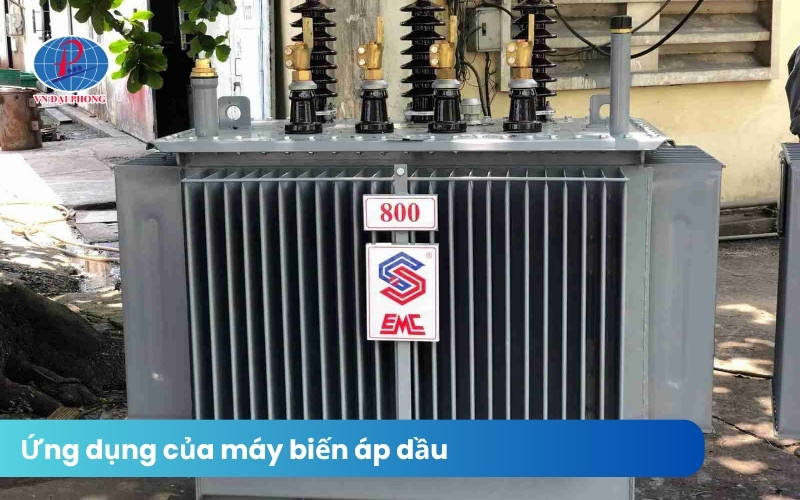 Ứng dụng của máy biến áp dầu
