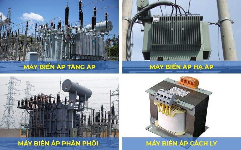 Các loại máy biến áp phổ biến trong hệ thống điện trung thế