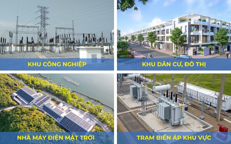 Các ứng dụng thực tế của máy biến áp
