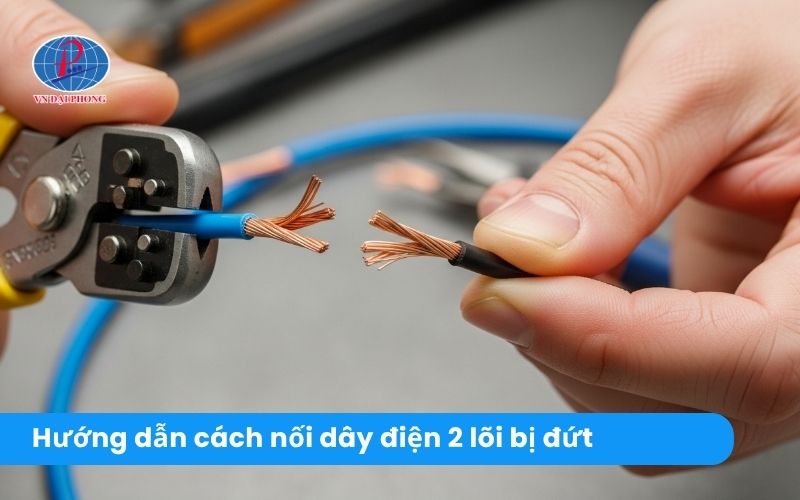 Hướng dẫn cách nối dây điện 2 lõi tại nhà